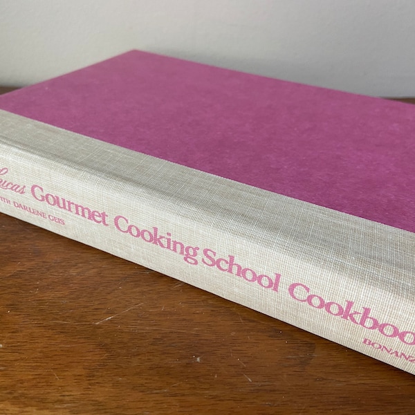 1960’s Gourmet Cookbook, Dione Lucas, Gourmet Cooking School, French Recipe Book, Vintage Cookery Book, Cooking Lesson Book