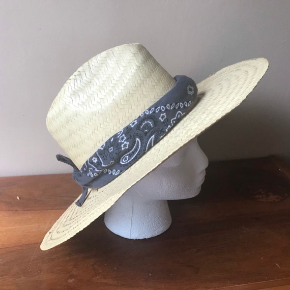 Straw Sun Hat, Cowboy Hat, Farm Hat Garden Hat, Summer Accessories