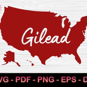 Gilead SVG | pro choice svg | Women's Rights svg (svg, pdf, png, eps, dxf) Digital Download