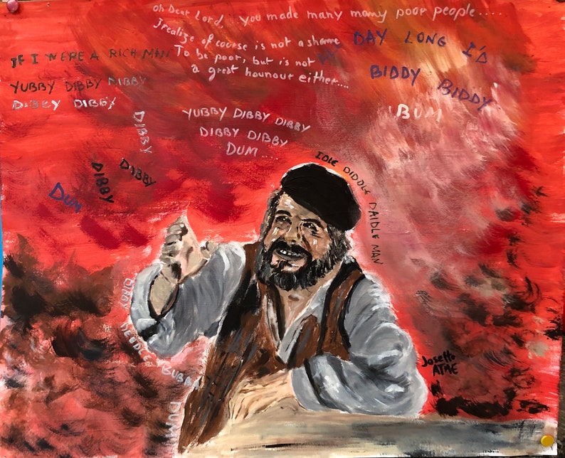 Fiddler on the Roof If I Were A Rich Man Etsy