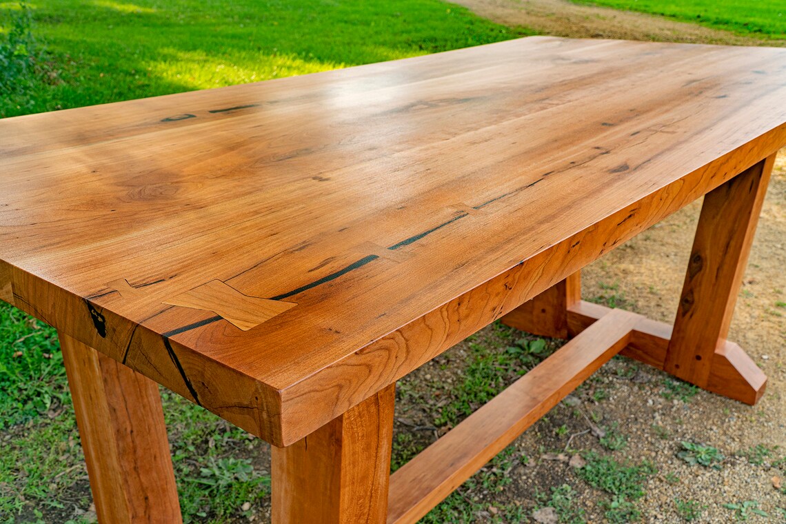 Trestle Table Plans Collapsible Dining Table Etsy