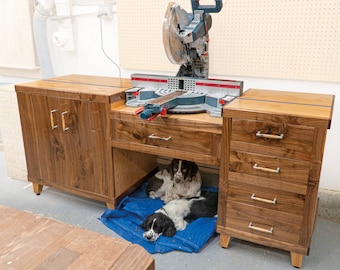 Modular Miter Saw Station Plans