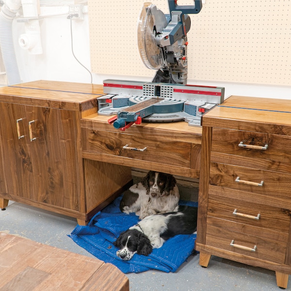 Modular Miter Saw Station Plans