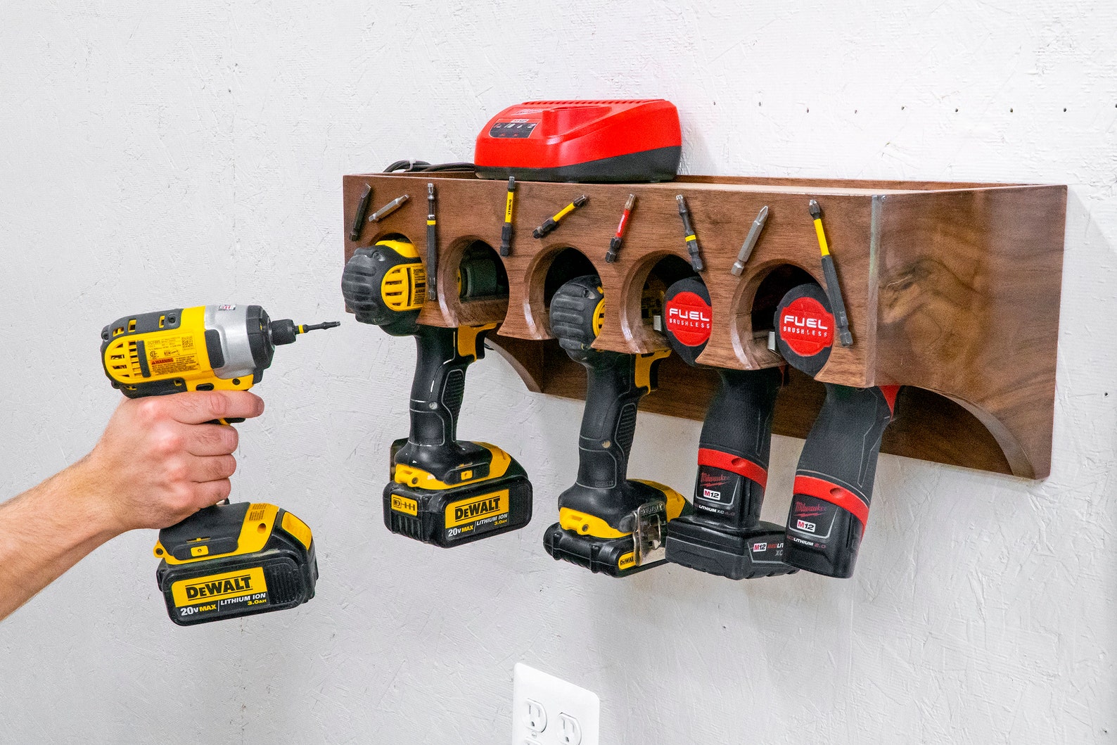 Cordless Drill Docking Station Plans Etsy Australia