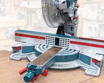 PLANS for Miter Saw Dust Collection Fence