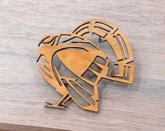Turkey Cutouts for DIY Plaque