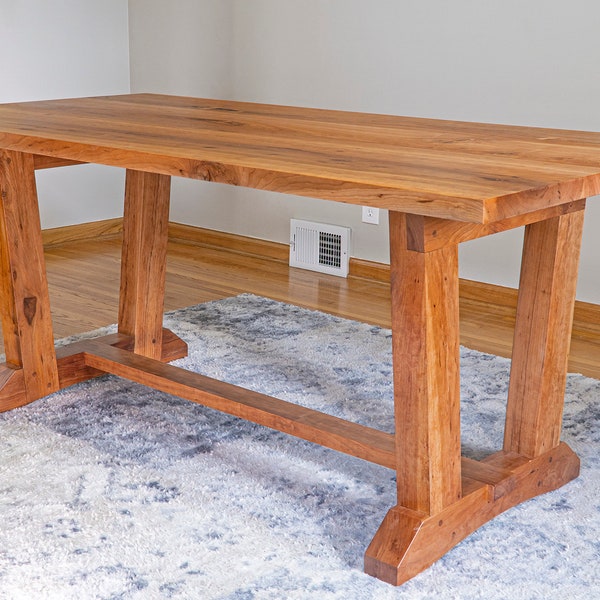 Trestle Table Plans - Collapsible Dining Table
