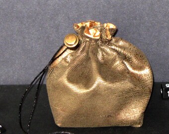 Dragonhide Dice Bag, Large Drawstring Pouch for RPG, DnD