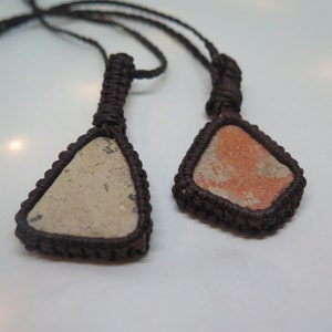 Grecian pottery necklace