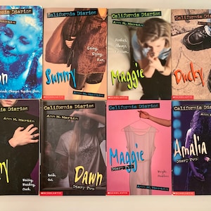 Vintage California Diaries #1-15 BSC Baby-Sitter&#39;s Club Books