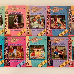 41-50 Vintage BSC Baby-Sitter&#39;s Club Books, Collector&#39;s Covers