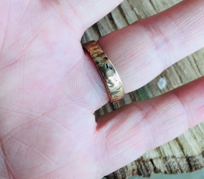 Bronze Arrowhead Cast Ring size 7