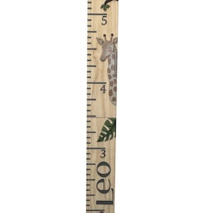 Folding Wooden Growth Chart, Height Chart, Nursery Decor, Baby Decor, kid Decor, gift Idea