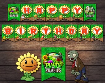 Download Plants vs zombies | Etsy