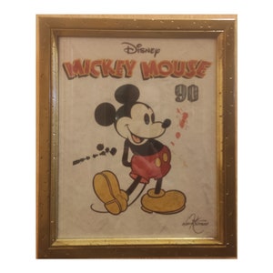 Mickey Mouse 90 (3 copies Signed and Numbered)