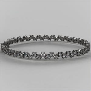 Lab diamonds Bracelet// natural dimonds bracelet//white gold bracelet//rose gold bracelet// all size// model BR8