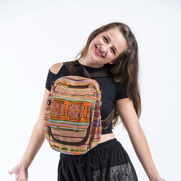 Thai Hill Tribe Embroidered Backpack
