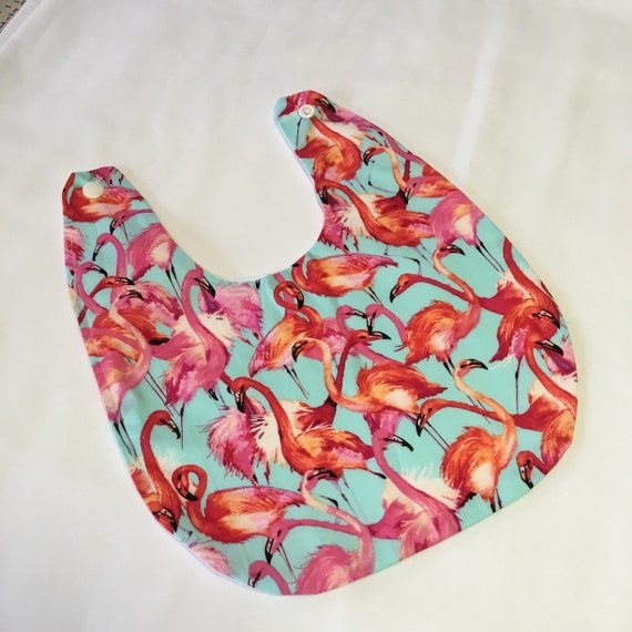 flamingo bib