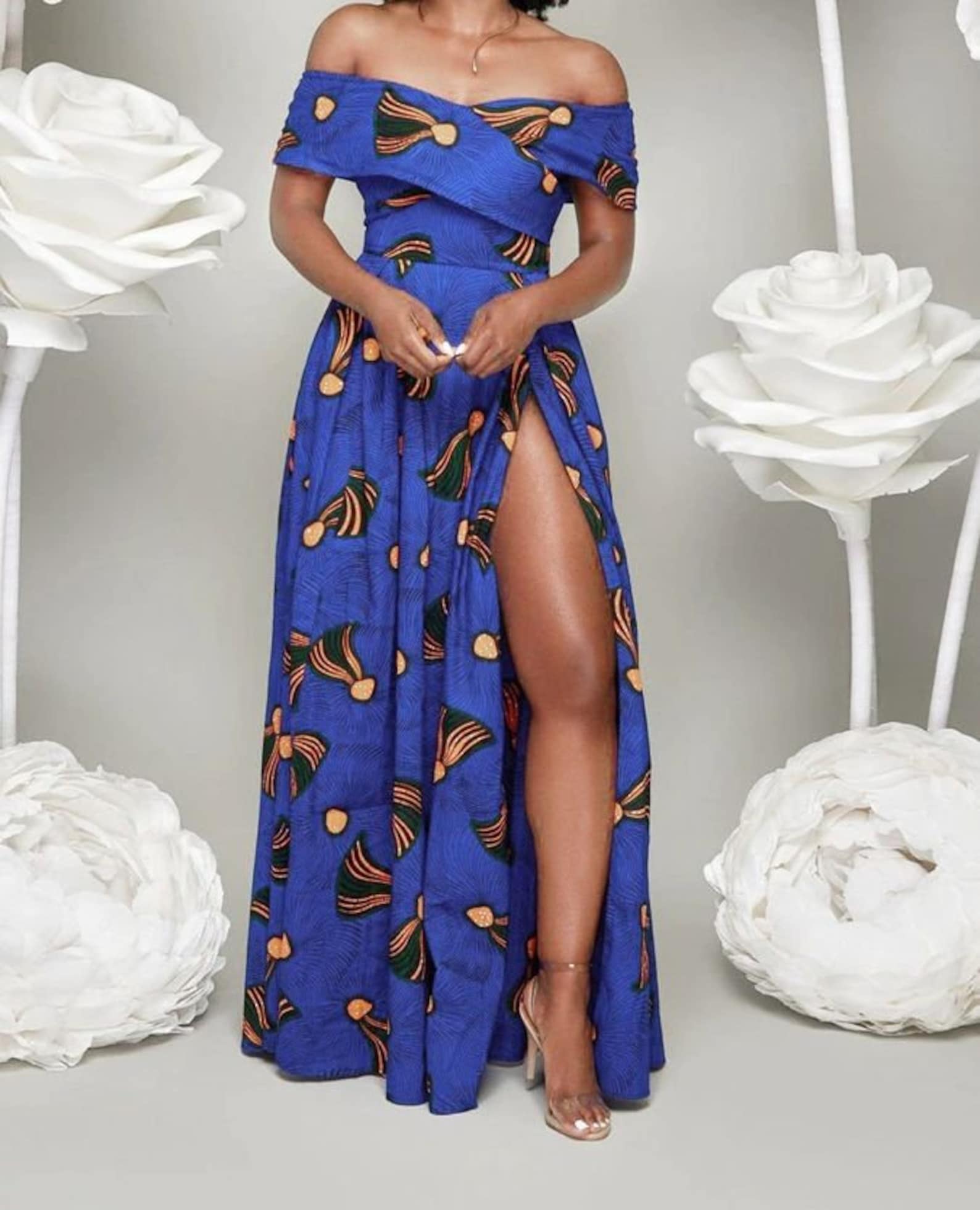 Polyester long dresses maxi dresses women clothing | Etsy