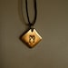 Mannaz M Rune Pendant Runes Pagan Hand Forged Amulet From Metal Gold ...