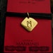 Mannaz M Rune Pendant Runes Pagan Hand Forged Amulet From Metal Gold ...