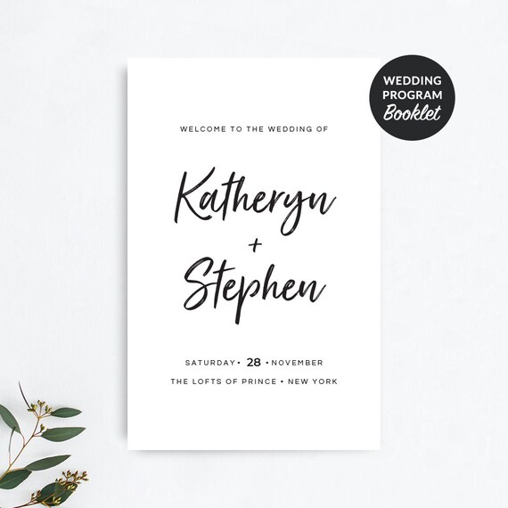 custom wedding program booklet printable template rustic wedding program booklet templates printable wedding program booklet templates booklet templates