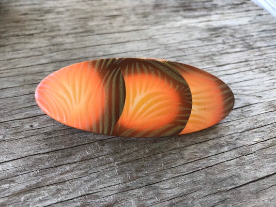 Custom hair barrette. Beautiful hair accessory. | Etsy