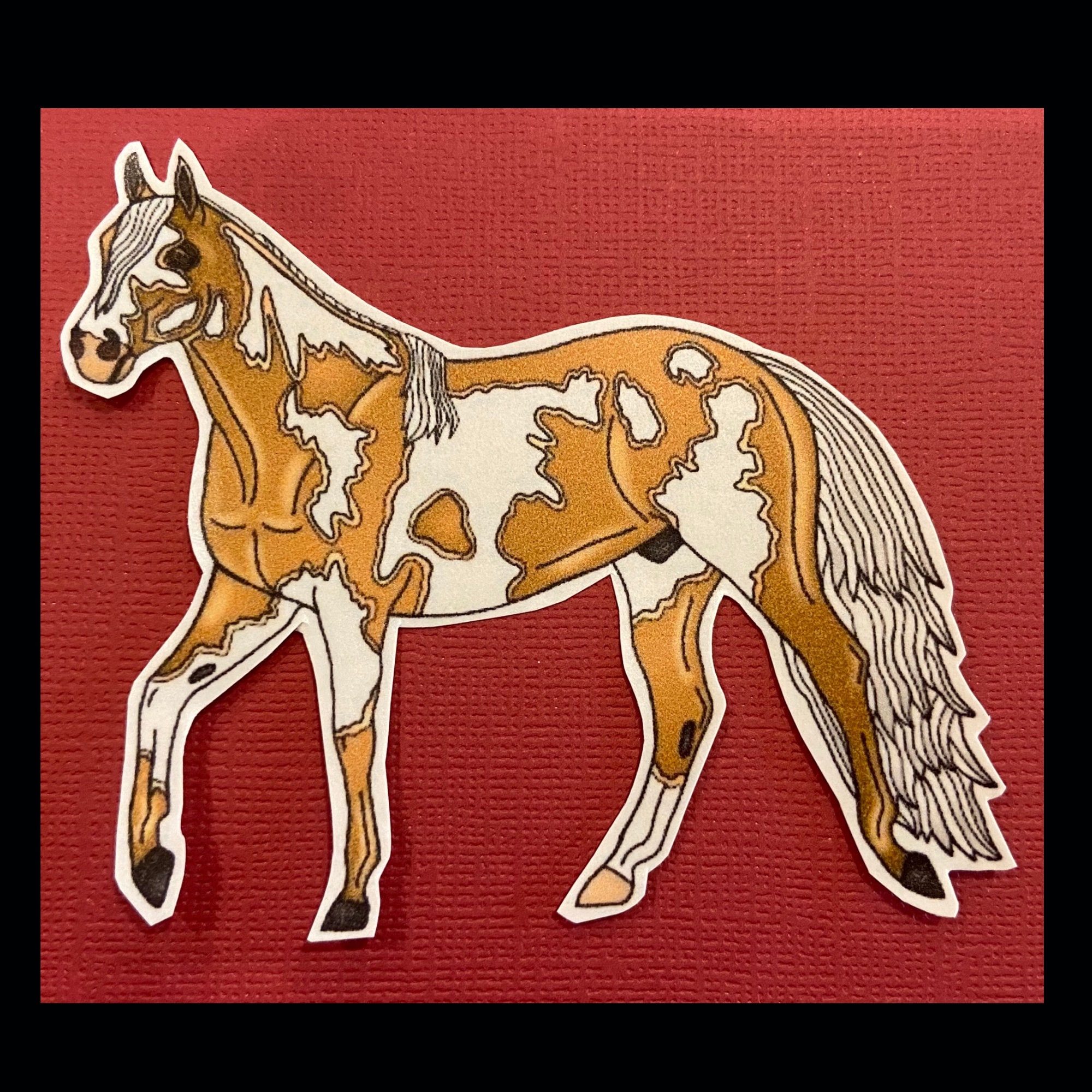 Horse Stickers Stock horse breeds stickers for journals Etsy