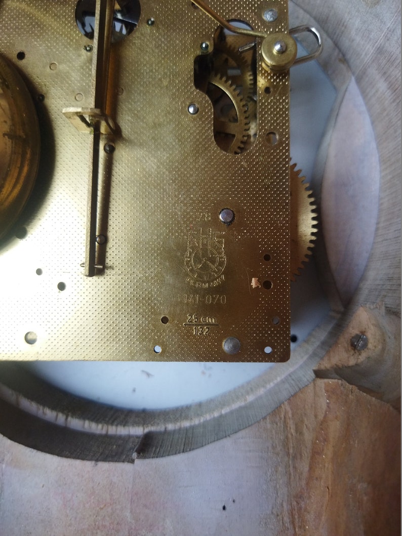 Pendulum Wall Clock, Cartel, Rococo Style - Etsy