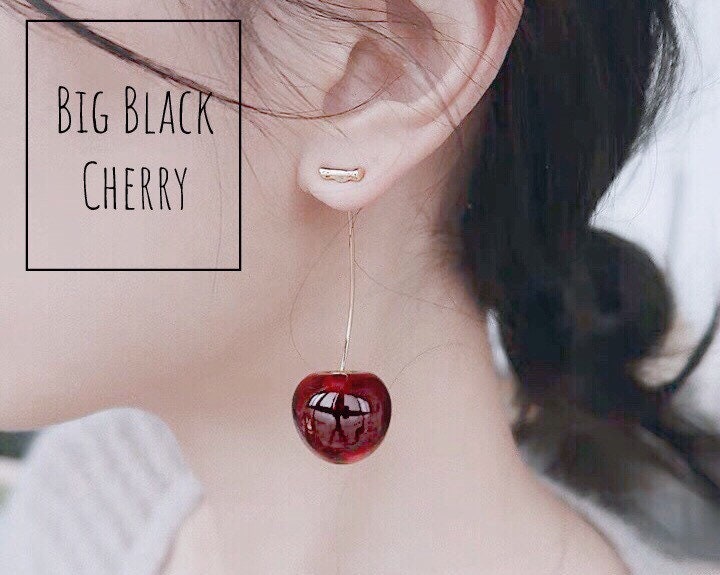 Stunning cherry earrings