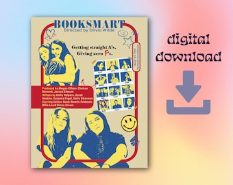 BOOKSMART *digitaler Download* | Filmposter |