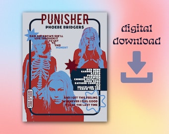 PUNISHER *digitaler Download* | Phoebe Bridgers | Album Poster