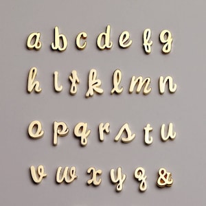 Initial Letters Hearts Name Necklaces Silver Gold or Rose Gold ADD-ONS