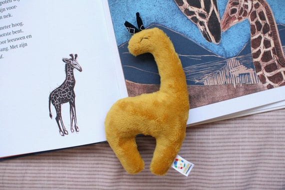 giraffe baby rattle