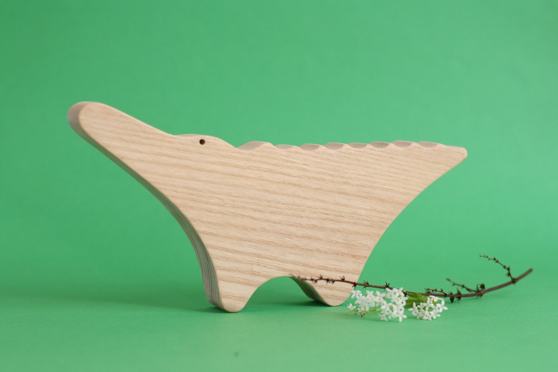 Series of 3 Handmade Wooden Animals Toddler Toy Wooden Toy Etsy