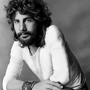 Impresión de reproducción de Cat Stevens en tarjeta fotográfica brillante tamaño A4, impresión retro, decoración del hogar