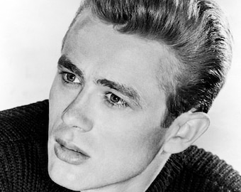 James Dean Film Star Print: Vintage Home Decor Poster (A4)