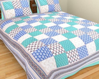 Cotton Double Bedsheet