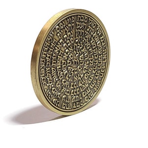 Sju ärkeänglars sigillhalsband, skyddande vägledningstalisman, 72 Guds namn, kabbala-amulett bild 8