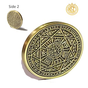 Seal of The Seven Archangels
The seal of the seven archangels is based on multiple angelic systems is a very old tradition the Sun, Moon, Mars, Mercury, Jupiter, Venus and Saturn – and the ten kabbalistic sephiras,