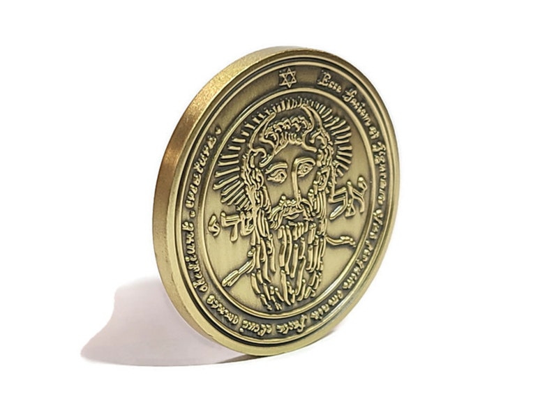 Re salomone sigillo moneta talismano 72 nomi di dio kabbalah | Etsy