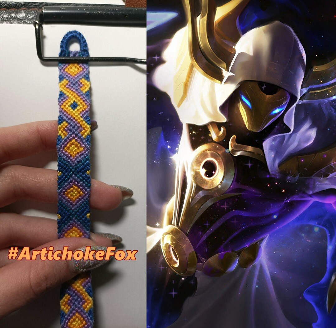Friendship Bracelet League of Legends Cosmic Reaver Kassadin Etsy