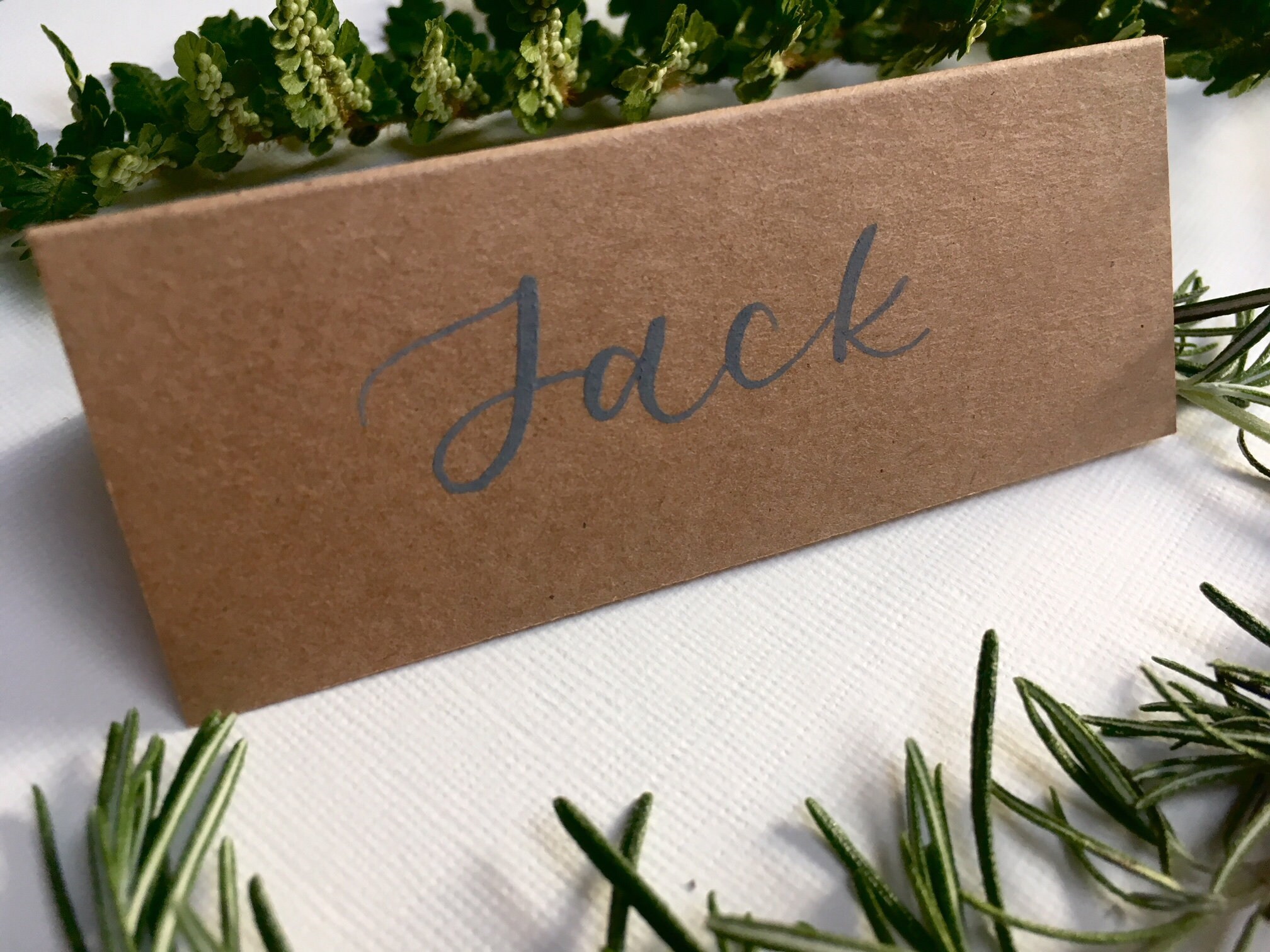 Place Cards Rustic Wedding Name Place Cards Wedding Name Etsy