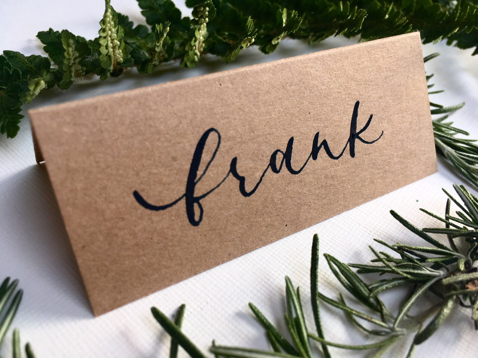 Place Cards Rustic Wedding Name Place Cards Wedding Name Etsy