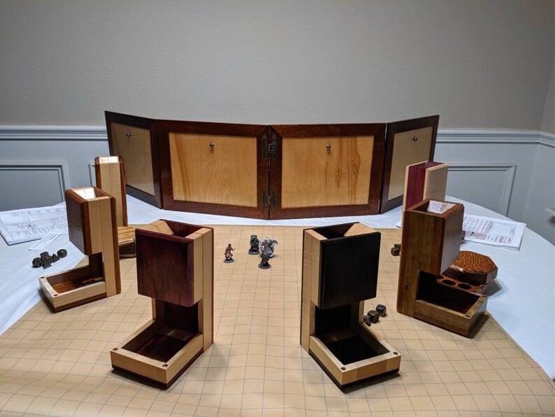 Premium Hardwood Game Master Screen