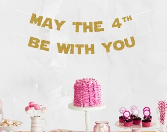 Kentucky Derby Banner - Derby Bridal Shower Decoration - Derby Day - May the 4th Be With You - Derby Party Decorations