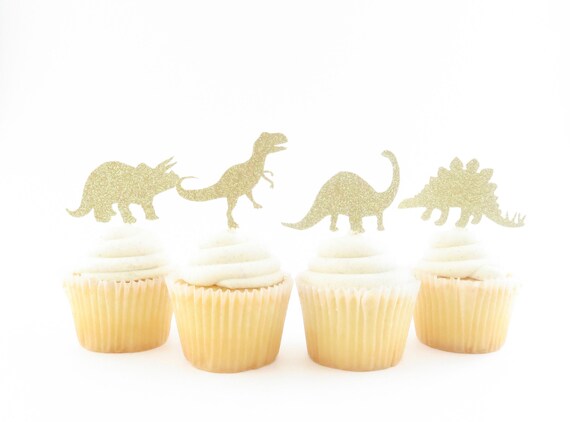 Dinosaur Cupcake Toppers Cupcake Toppers Dinosaur Birthday