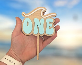 First 1st Shaka Birthday Cake Topper | Shaka Birthday Cake Topper Surf Cake T