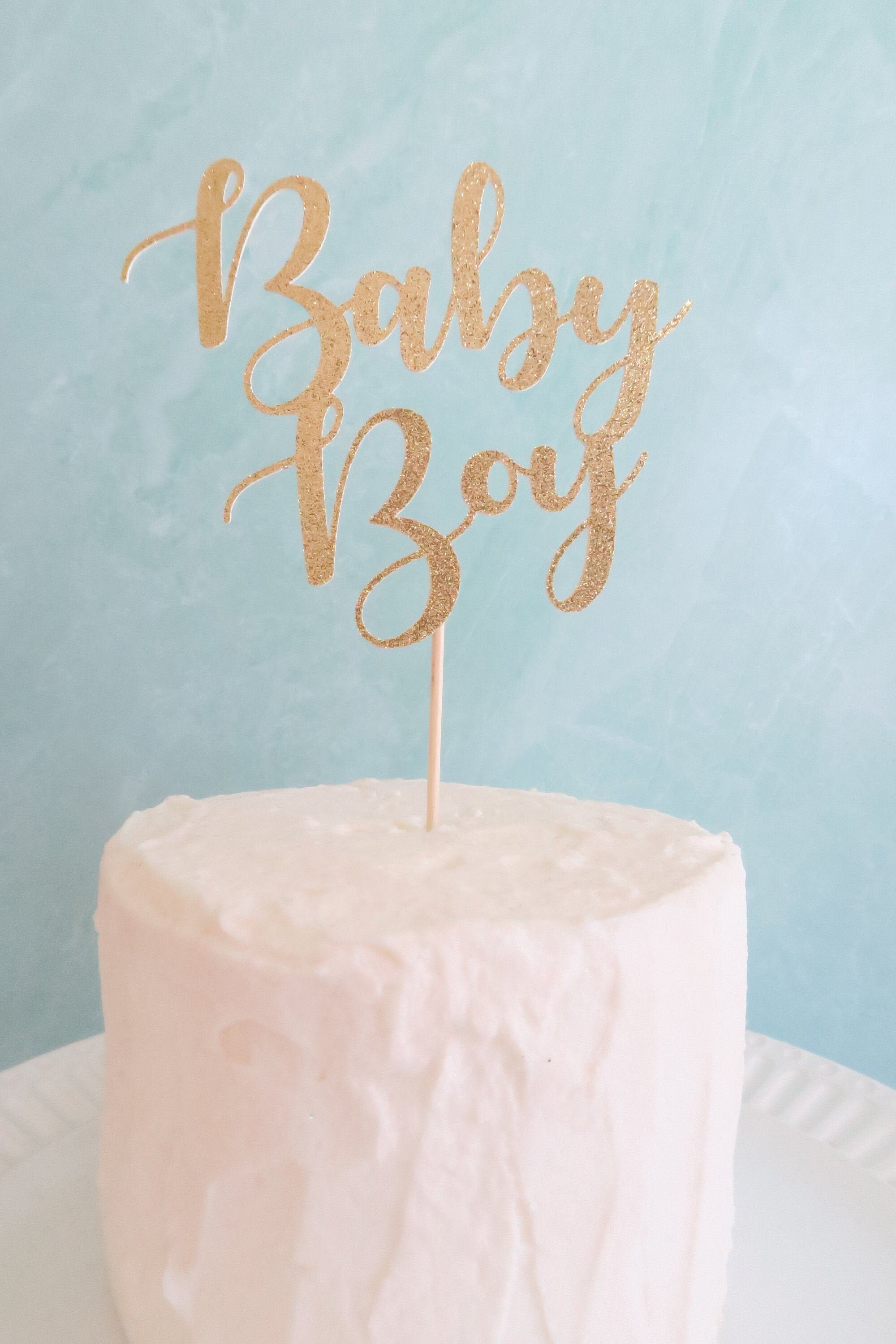 Baby Boy Cake Topper Boy Baby Shower Cake Topper Baby Etsy Ireland