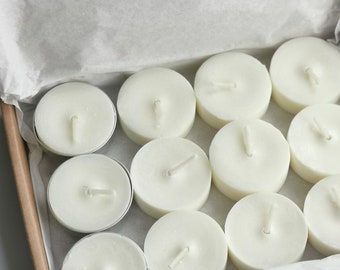 Rhubarb & Rose - Soy Wax Tealight Refills